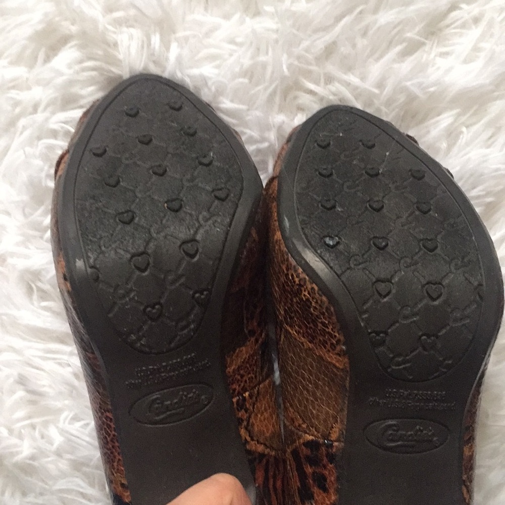 Snake Print Heels - Picture 3 of 5